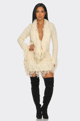 Eden Fringe Set Ivory