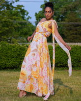 Hailey Floral Dress Yellow