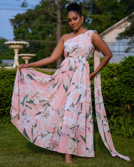 Hailey Floral Dress Pink