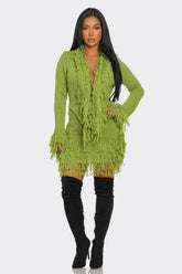 Eden Fringe Set Green
