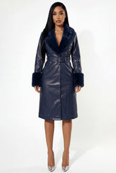 Nouveau Coat Navy