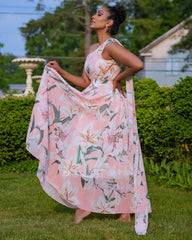 Hailey Floral Dress Pink