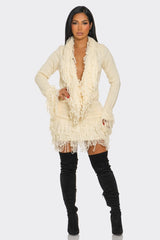 Eden Fringe Set Ivory