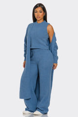 Chalet Knit Set Blue