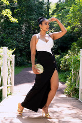 Simone Monochrome Dress