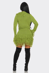 Eden Fringe Set Green