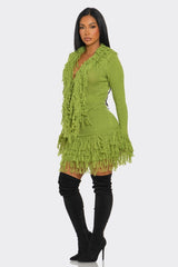 Eden Fringe Set Green