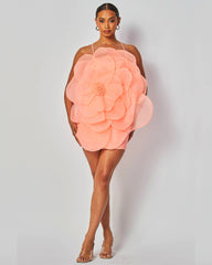 Madeline Dress Peach