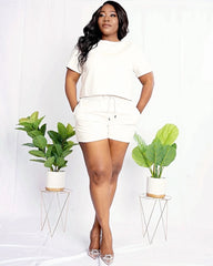 Cassandra || Vegan Leather Set || Bone