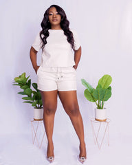 Cassandra || Vegan Leather Set || Bone