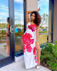 Melody Red Rose Dress