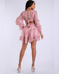 Blanco Dress || Pink