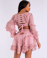 Blanco Dress || Pink