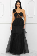 Farrah Tulle Dress Black
