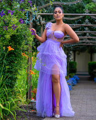 Farrah Tulle Dress Lavender