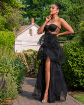 Farrah Tulle Dress Black