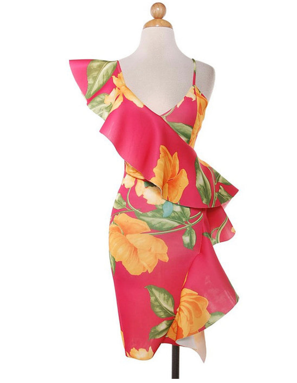 Lisa Ruffle Dress - Rehabcouture