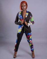Artsy Print Pant Set - Rehabcouture