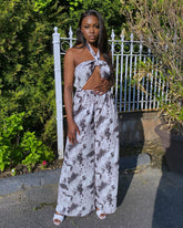 Zita Black&White Jumpsuit - Rehabcouture