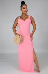 Alexa Ribbed Dress - Rehabcouture