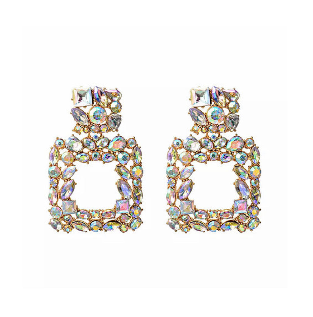 Empress Rhinestone Earring - Rehabcouture