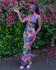Megan Floral Jumpsuit - Rehabcouture