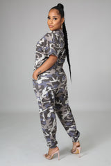Camo Me Jumpsuit - Rehabcouture