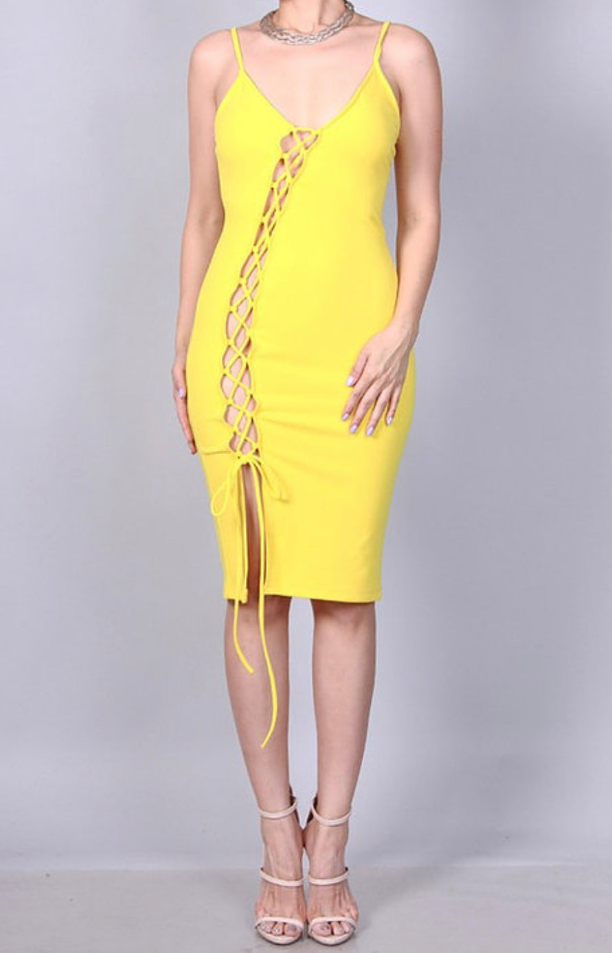 Kylee Strap Dress - Rehabcouture