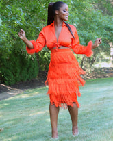 Cha Cha Fringe Skirt - Rehabcouture