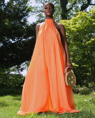 Heavenly Jumpsuit || Orange - Rehabcouture