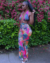 Megan Floral Jumpsuit - Rehabcouture