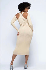Night Out Kriss Kross Knit Dress - Rehabcouture