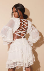 Blanco Dress || Off-White - Rehabcouture
