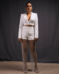 Cassie Rhinestone Pant Set