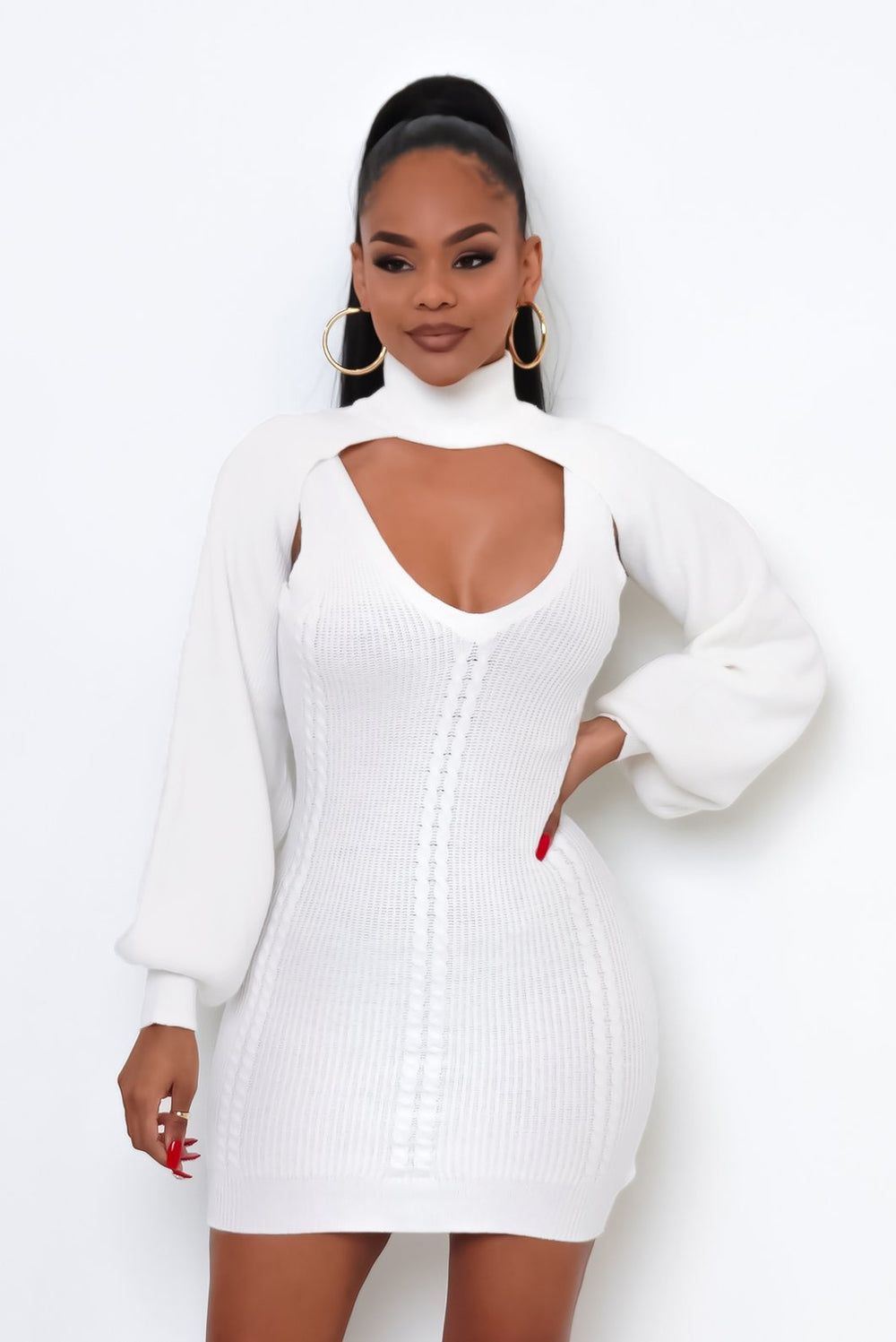 Shanna Two Piece Mini Dress - Rehabcouture