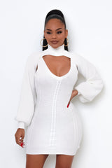 Shanna Two Piece Mini Dress - Rehabcouture