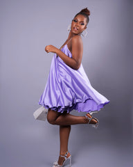 Pick Me Up Dress || Lavender - Rehabcouture