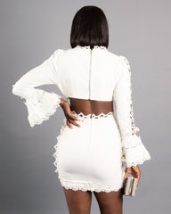 Goddess All White Dress - Rehabcouture
