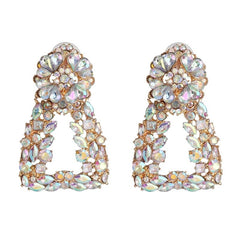 Uma Rhinestone Earrings - Rehabcouture