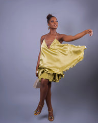 Pick Me Up Dress || Lime - Rehabcouture