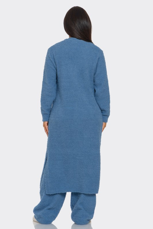 Chalet Knit Set Blue