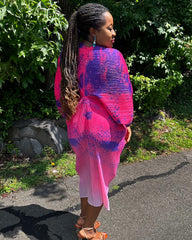 Zina Print Dress