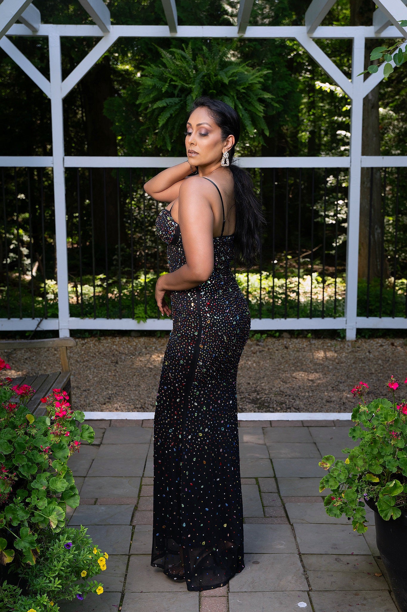 Imani Rhinestone Dress