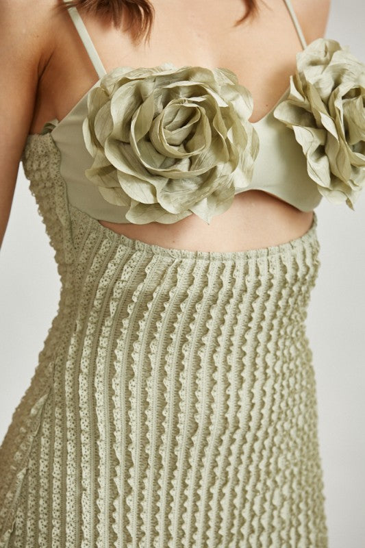 Kayla Ruffle Dress Ships 6/20/2025