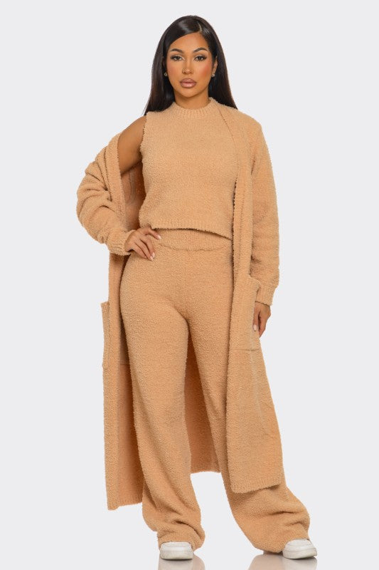 Chalet Knit Set Beige