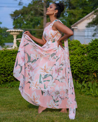 Hailey Floral Dress Pink
