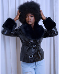 Classy Diva Faux Fur Coat