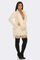 Eden Fringe Set Ivory