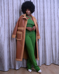 Nova Faux Leather Jacket