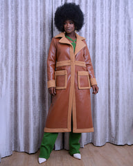 Nova Faux Leather Jacket